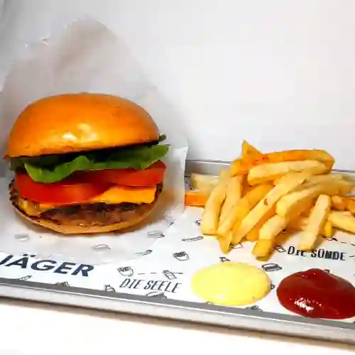 Combo Jäger Hamburger