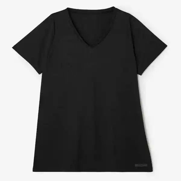 Kalenji Camiseta Running Transpirable Dry Mujer Negro Talla S
