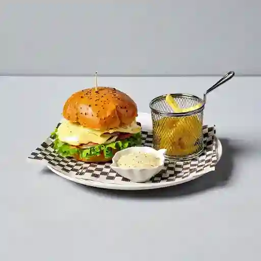 Hamburguesa Carbón Mixta