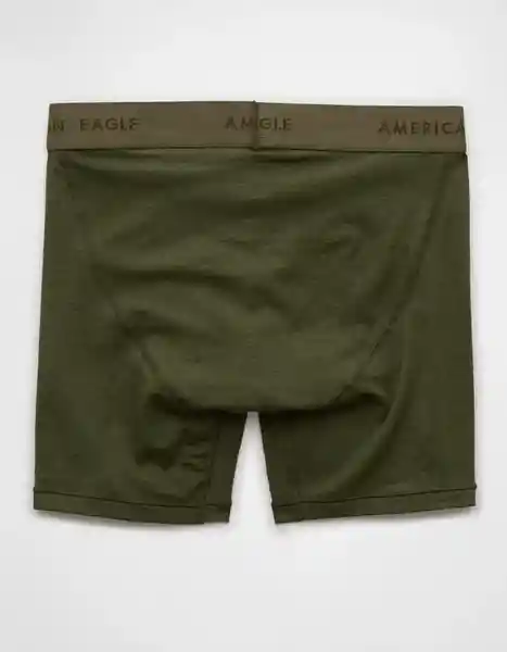 Bóxer Hombre Verde Talla: LARGE 4075309 American Eagle
