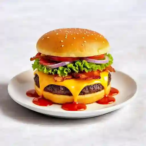 Doble carne + tocineta