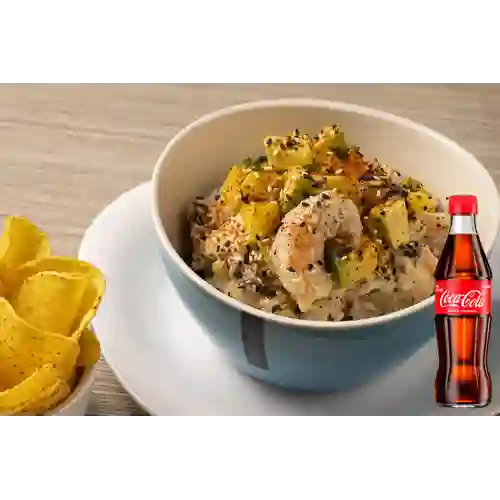Combo Ceviche Mexicano + Coca Cola Original 300ML