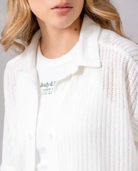 Camisa Mujer Blanco 0 Claro Talla L 44540 Rifle