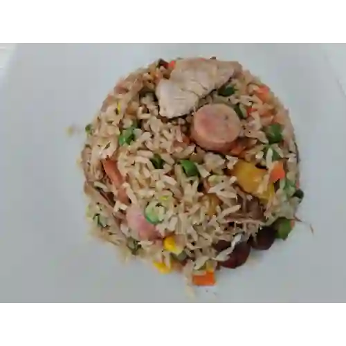 Arroz de la Casa Personal+jugo Del Valle
