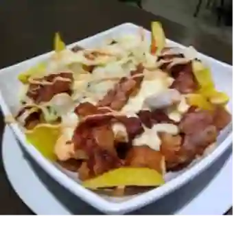 Papas con Tocineta