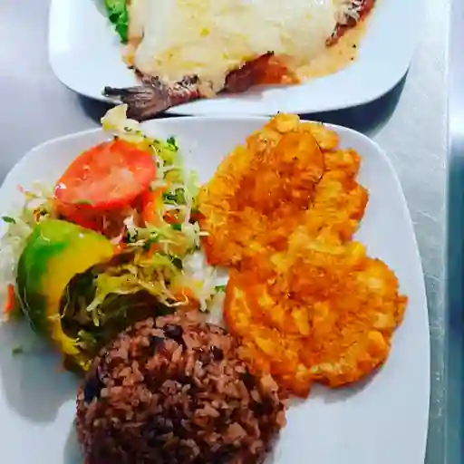 Trucha Gratinada con Queso