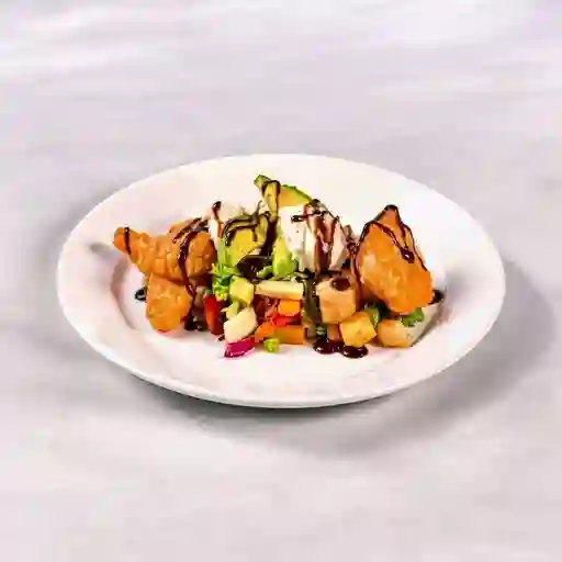 Smok Salmon (Tempura)