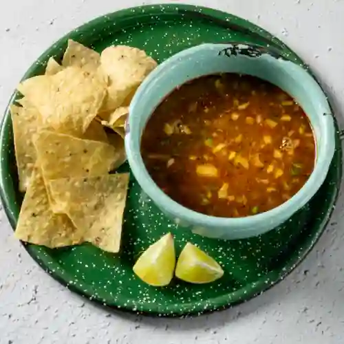 Caldo con Birria