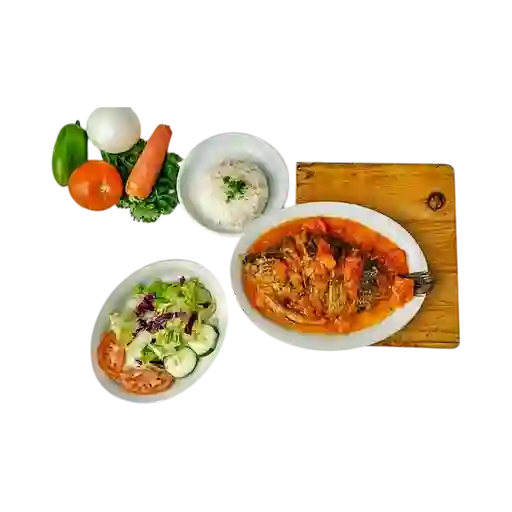Mojarra en Salsa