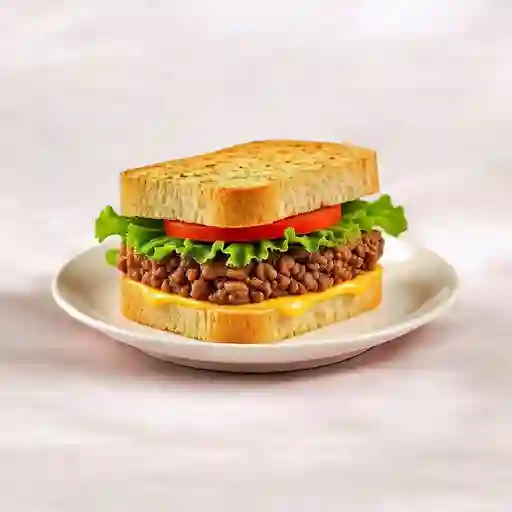 Sanduche de carne picada