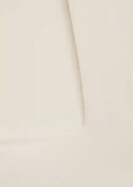 Top Rayo Offwhite Talla XS Mujer Mango