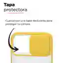 iPhoneCase Para Celular 12/12 Pro Cubierta Para Lente Amarillo