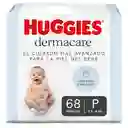 Pañales Huggies Dermacare Etapa 1/P Cuidado Más Avanzado 68 Und