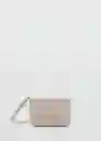 Bolso P Amber Off White Talla 99 Mujer Mango