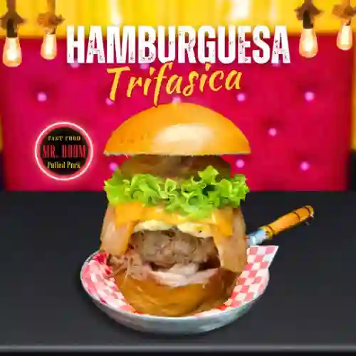 Hamburguesa Trifasica