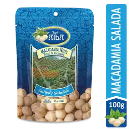 Del Alba Nueces de Macadamia Saladas