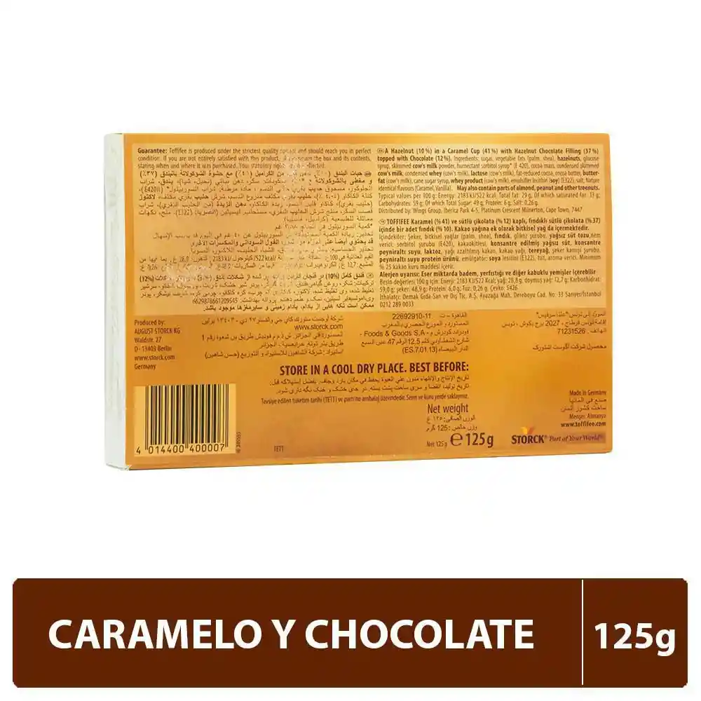 Toffiffe Dulces de Caramelo y Chocolate