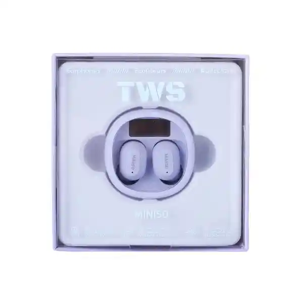 Audífonos Tws Morado R99 Miniso
