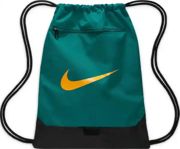 Nike Mochila Brsla Drawstring Hombre Verde 9.5 18 L DM3978-381
