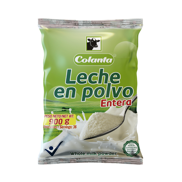 Colanta Leche en Polvo Entera 900 g