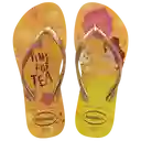 Sandalias Kids Slim Princess Amarillo Limón 32 4123328 Havaianas