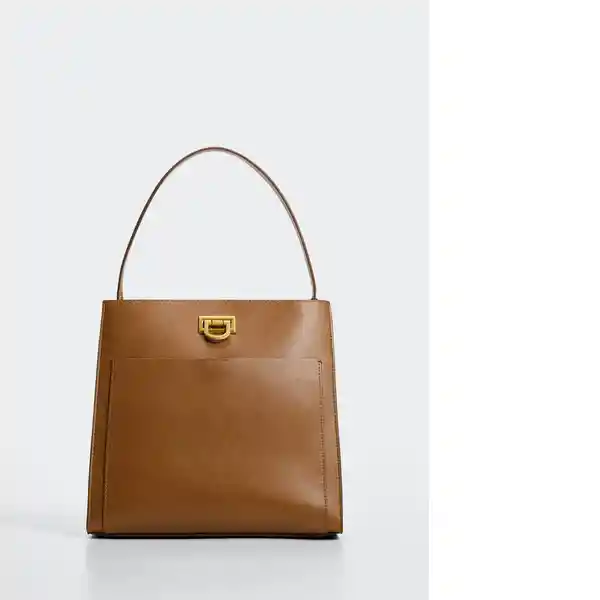 Bolso G Egipto Camel Talla 99 Mujer Mango