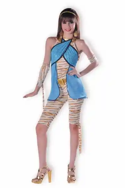 Fantastic Night Disfraz Cleo de Nile Monster High Talla 12