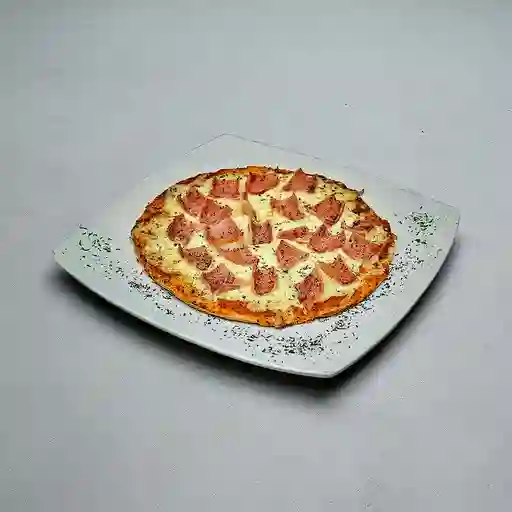 Pizza Jamón Pollo M