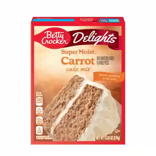 Betty Crocker Mezcla Torta de Zanahoria Torta de Zanahoria