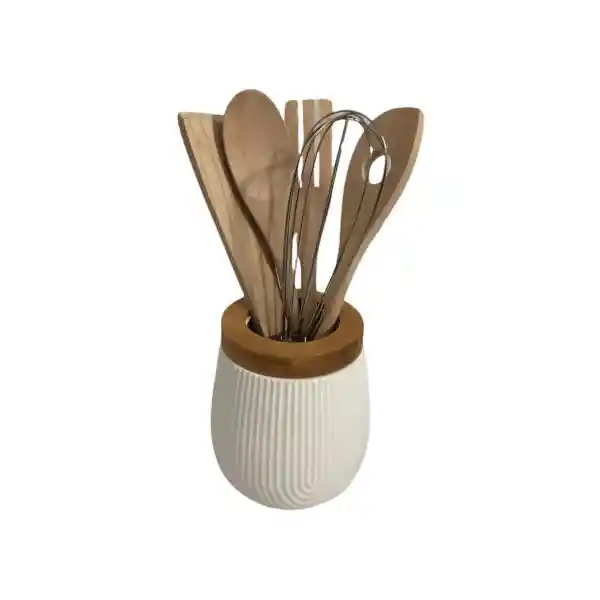 Concepts Set Utensilio de Cocina Madera 86346673