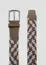 Cinturón Colors Khaki Talla 91 Hombre Mango