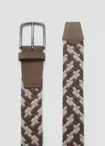 Cinturón Colors Khaki Talla 91 Hombre Mango