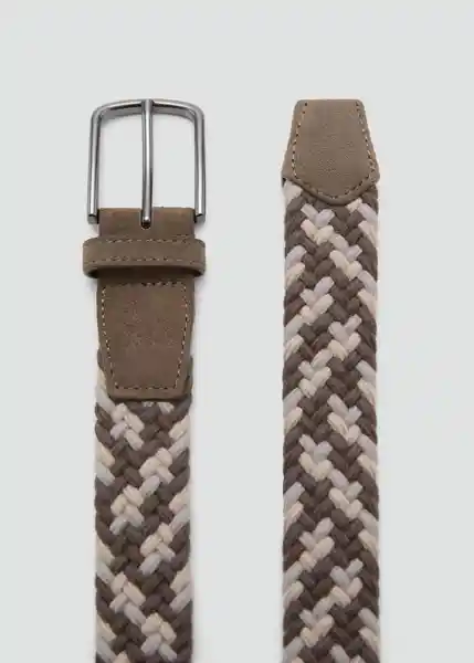 Cinturón Colors Khaki Talla 91 Hombre Mango