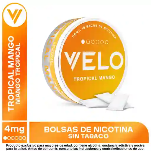 VELO Mango Tropical 4mg.