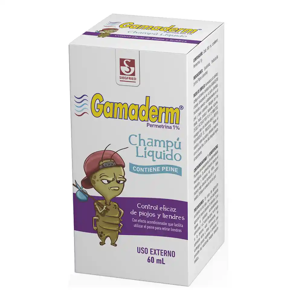 Gamaderm Shampoo Líquido