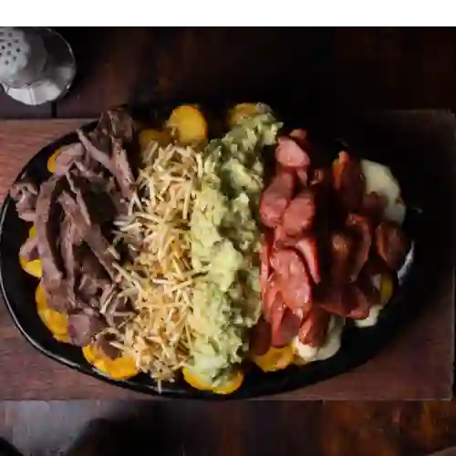 Salchipapas Mega Fajitas Res 2 Personas