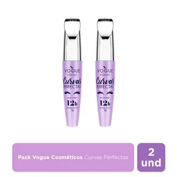 2 x Pestañina Vogue Pestañas Curvas Perfectas