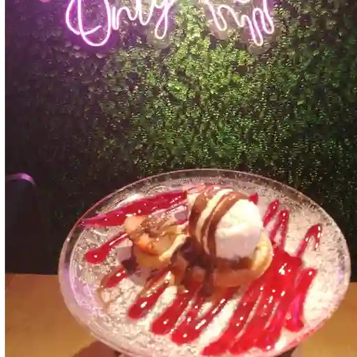 Miniwaffle De Fresas Y Chocolate