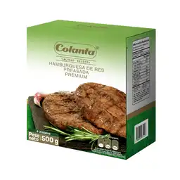 Colanta Hamburguesa Mixta de Res y Cerdo Pre-asada Premium