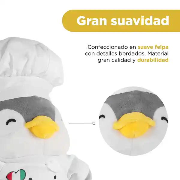 Peluche Pen Pen Cocina Italiana 9In Serie Mini Family Miniso
