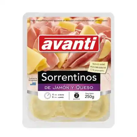 Avanti Sorrentinos de Jamón y Queso