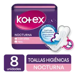 Kotex Toalla Femeninas Nocturna