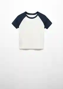 Camiseta Insti Celeste Talla 20 Teen Niñas Mango