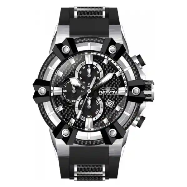 Reloj Carbón Hawk Hombre Negro INV37281 Invicta