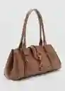 Bolso M Amazona Caramelo Talla 99 Mujer Mango