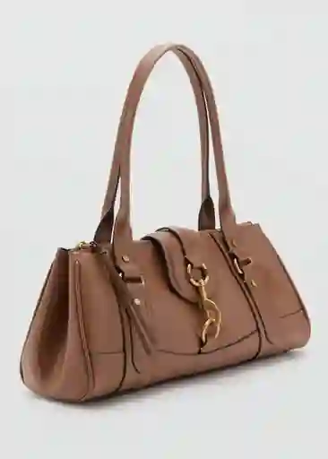 Bolso M Amazona Caramelo Talla 99 Mujer Mango