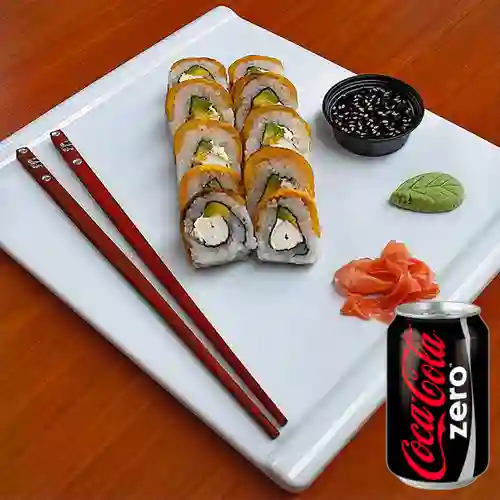 Combo California + Coca Cola Zero 235 ml