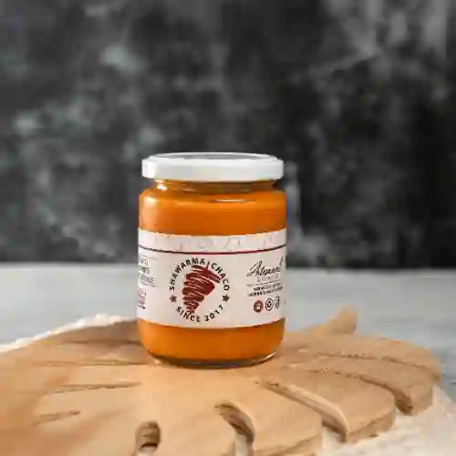 Frasco de Salsa Pimentón Asado Picante