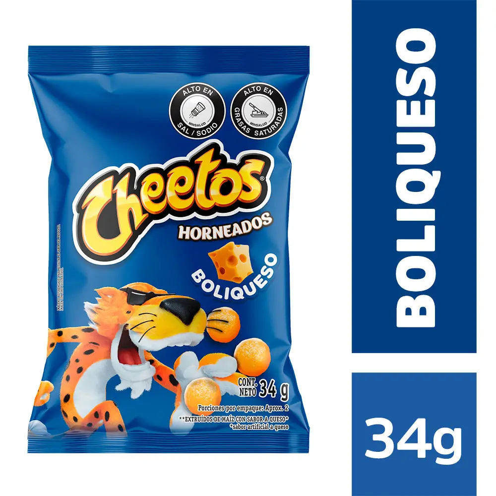 Cheetos Snack Boliqueso Horneados