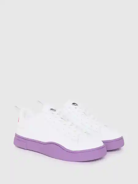 Diesel Tenis S-Clever Low Lace w Blanco Talla 6